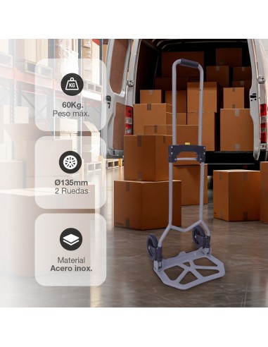 Carretilla plegable Ma . 60kg