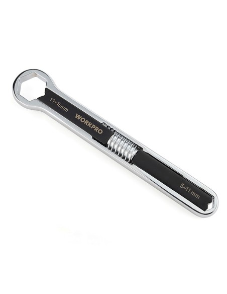 WORKPRO LLAVE AJUSTABLE UNIVERSAL 5 - 16 mm, MÉTRICA Y SAE