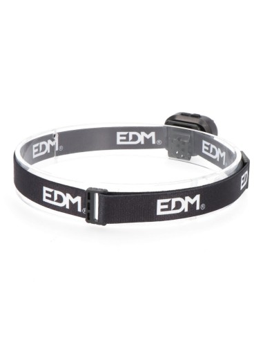 EDM LINTERNA FRONTAL LED DE ALUMINIO RECARGABLE 7W+ 5W