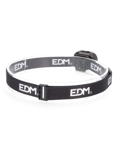 EDM LINTERNA FRONTAL LED DE ALUMINIO RECARGABLE 7W+ 5W