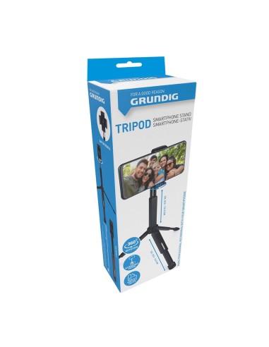 GRUNDIG SOPORTE TRÍPODE PARA SMARTPHONE