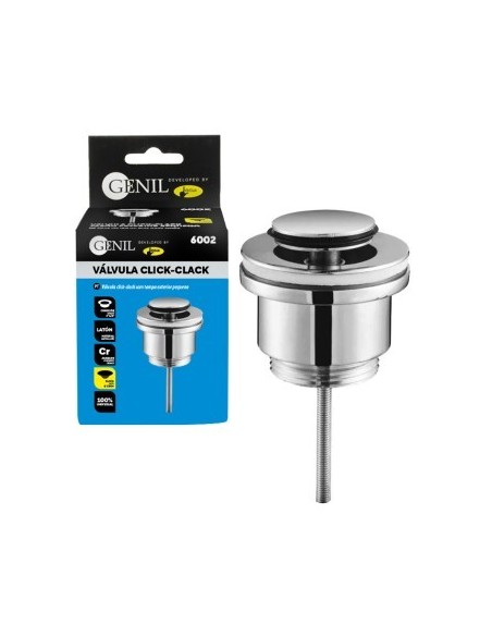 VALVULA CLIC CLAC TAPON PEQUEÑO 1"1-4 UNIVERSAL