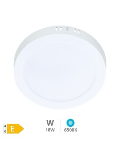 Downlight superficie LED redondo Tikan 18W 6500K Blanco - Libertina