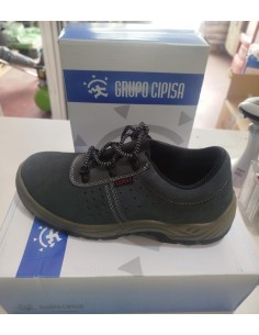 ZAPATO SERRAJE AIREADO ,PIEL AFELPADA ,S1P