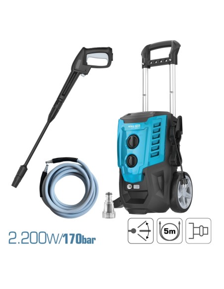 KOMA TOOLS HIDROLIMPIADORA 2.200 W 170 BAR