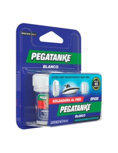 PEGATANKE PEGAMENTO EPÓXICO BI-COMPONENTE BLANCO, 44 ml