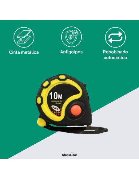 Cinta métrica 10m