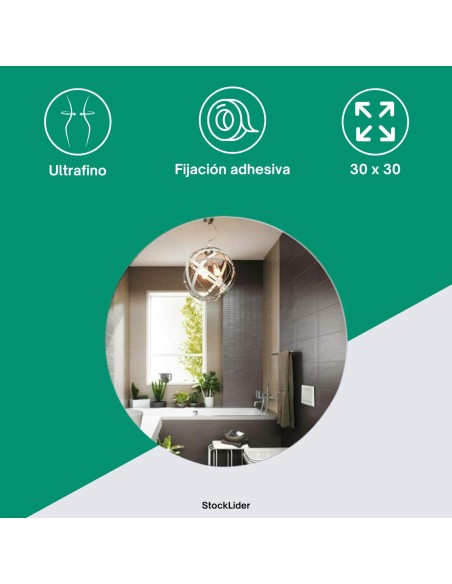 Espejo adhesivo flexible