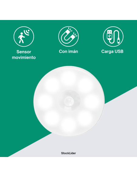 Luz de LED con sensor