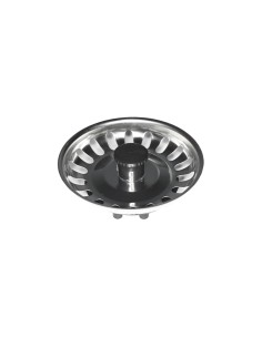 Filtro de rejilla de fregadero. tipo "teka" color cromo. ø7,7cm (envasado)