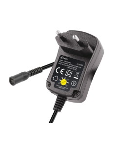 Alimentador electrónico 12v 600 mah 7,2w de selector regulable de 3v a 12v