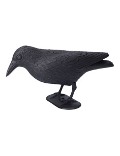 Cuervo ahuyenta pajaros 36x13x18cm