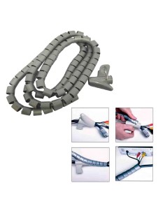 Organizador de cables "comecables" 2m ø25 mm