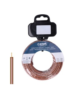 Carrete cablecillo h07z1-k 2,50 mm marrón, 50 m