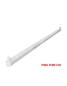 Regleta fluorescente para tubo de led 1 x 22 w (eq. 58 w) 220 v 153 cm