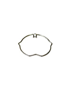 Aro metalico soporte de lampara dicroica