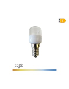 Bombilla tubular (frigorífico) led e14 0,5 w 55 lm 3200 k luz cálida. ø 2,6 x 60 cm