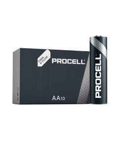 Pila alkalina procell aa - lr06 1,5v (caja 10 unid.) ø14,5 x 50,5 mm