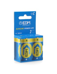 Pila alkalina long life c max pro ii- lr14 1,5v (blister 2 uds) ø26,2 x 50 mm