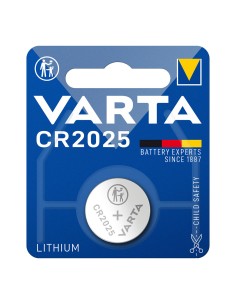 Micro pila de boton lithium cr2025 3v (blister 1 unid.) ø20,0x2,5mm