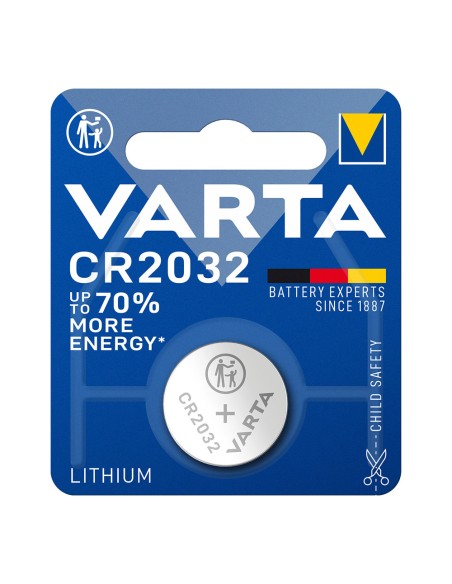 Micro pila de boton lithium cr2032 3v (blister 1 unid.) ø20,0x3,2mm