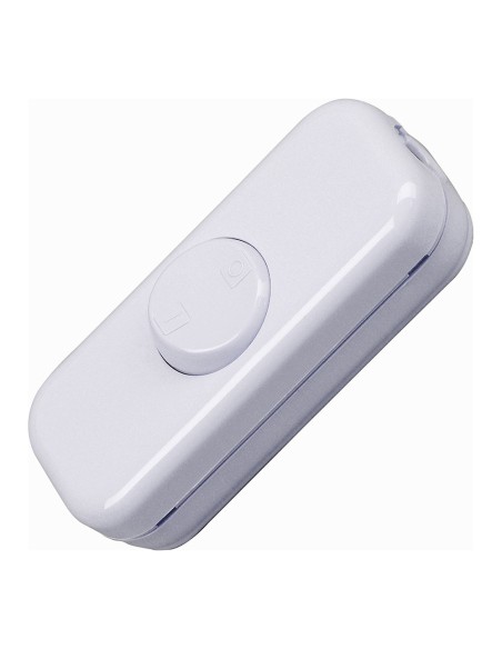 Interruptor paso bipolar 10a montado blanco. kopp