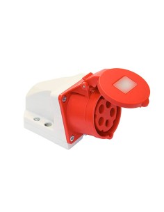 Base cetac superficie 3p+n+t roja 32a 400v~ ip44