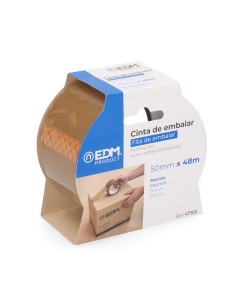 Cinta de embalar marrón 48 micras 50 mm x 48 m