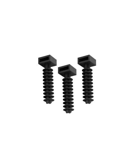 Taco para brida n°8 negro 100 unid.