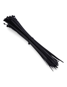 Bridas negras 4,8 x 380 mm nylon alta calidad (bolsa 100 unid.)