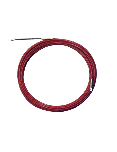Sonda pasacables guía, acero forrado profesional, 20 m x 3,9 mm