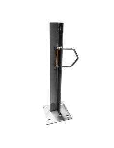 Soporte de mastil para pared atornillable en "l" 300mm