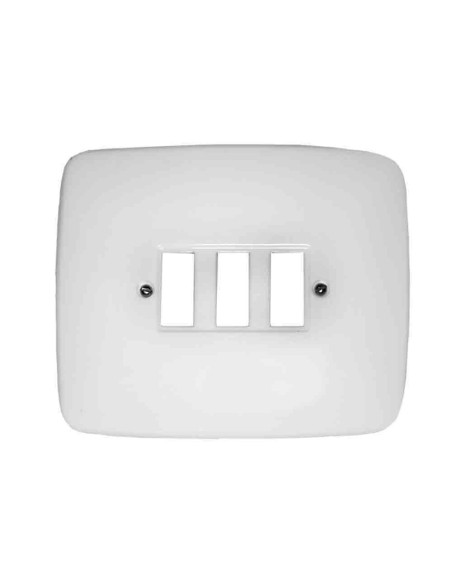 Placa 3 elementos grande serie "estrella" solera 422