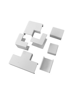 Kit accesorios para mini canal 10 x 20 mm solera kit1020