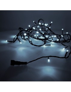 Guirnalda easy-connect 4m 60 leds blanco frio ip44 30v (ip44 interior-exterior) total 1,08w