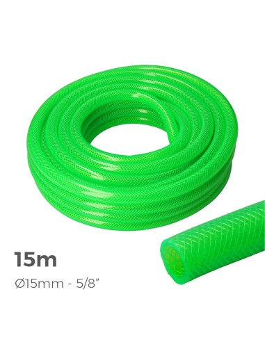 Manguera de jardin estandar 15 m (5/8" 15 mm)