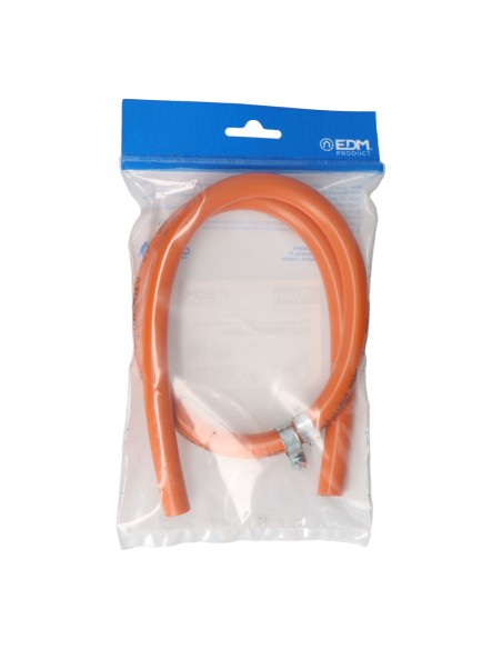 Kit manguera butaflex bicapa 9x15mm 0,80m (incluye 2 abrazaderas)