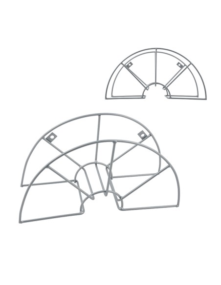 Portamangueras metalico plastificado 43 x 15 x 23 cm