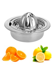Exprimidor de cítricos acero inoxidable 0,8 l ø16 cm