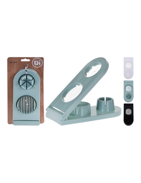 Cortahuevos 2 funciones 21 cm colores surtidos