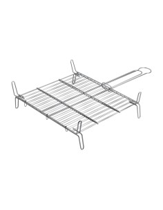 Parrilla doble 40x40cm gourmet kitchen