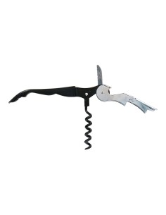 Sacacorchos de camarero sommelier inoxidable/abs 12 cm