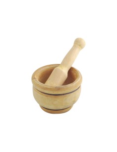 Mortero de madera con maza ø12 cm