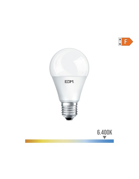 Bombilla standard led e27 10 w 932 lm 6400 k luz fria ø6 x 10,8 cm