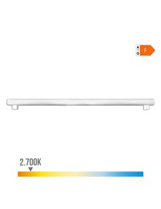 Linestra led 2 casquillos s14s 18 w 1800 lm 2700 k luz calida 1000 x 30 x 47mm