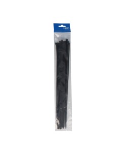 Bridas negras 4,8 x 380 mm nylon alta calidad (bolsa 25 unid.)