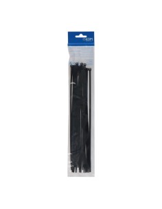 Bridas negras 4,8 x 300 mm nylon alta calidad (bolsa 25 unid.)