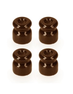 Aislador para cable trenzado marron envasado 4 uni edm