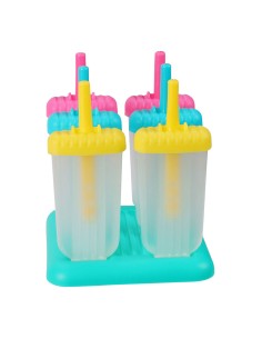 Moldes para helados de hielo colores surtidos 6 uds