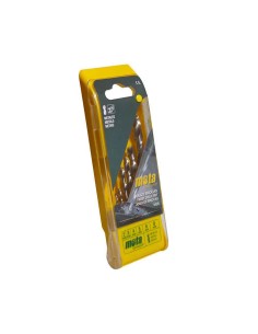 Brocas para metal a.r, juego de 6 piezas, ø2,00 - ø8,00 mm